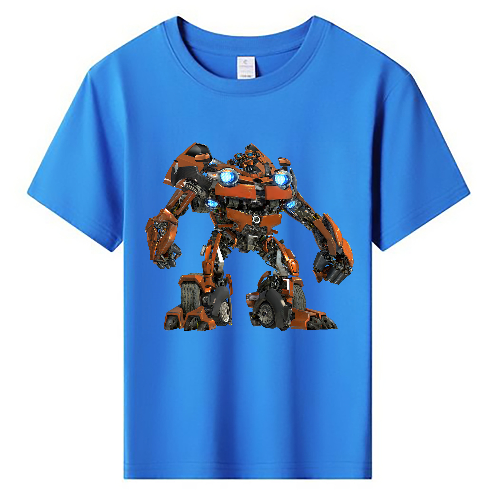 （画像用） Transformers トランスフォーマー 綿100％キッズTシャツ（フロントプリント）